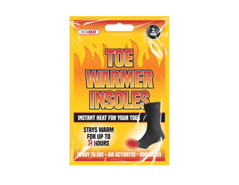 Toe Warmer Insoles - 2 Pack